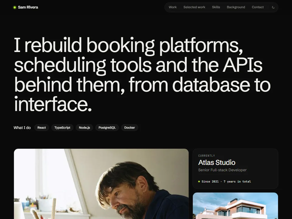 Tessera template preview